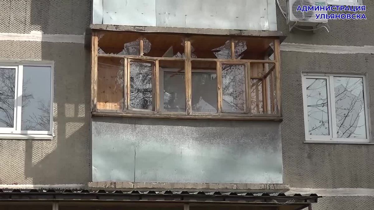 В наиболее пострадавшем от беспилотников доме начали демонтировать конструкции