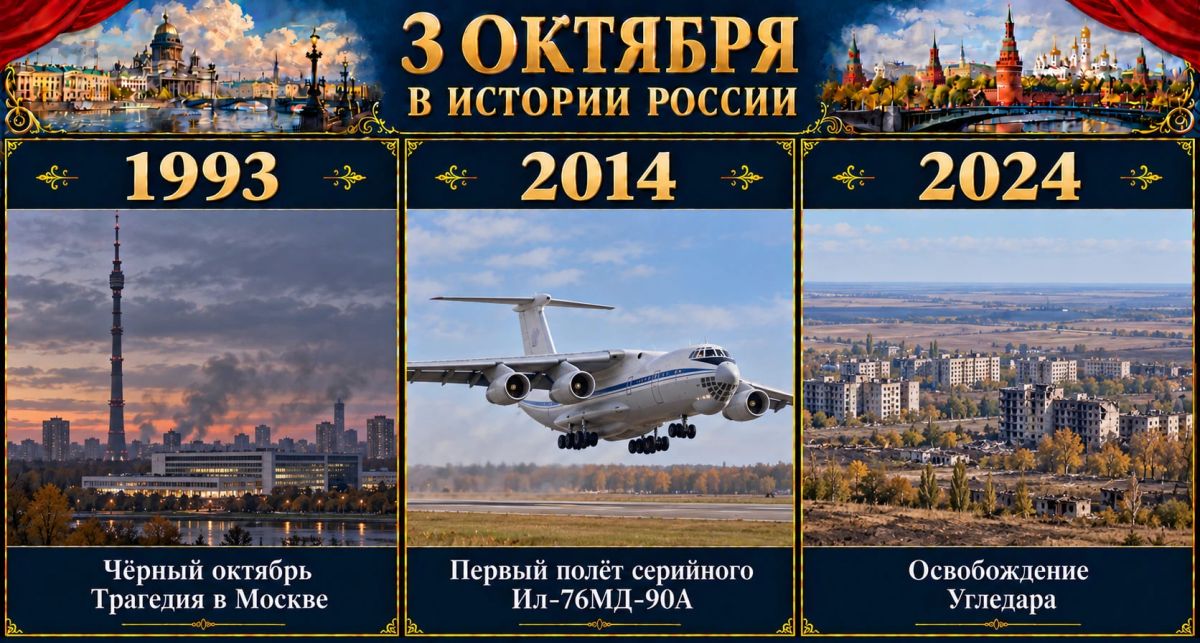3 октября в истории России 3 октября в истории России