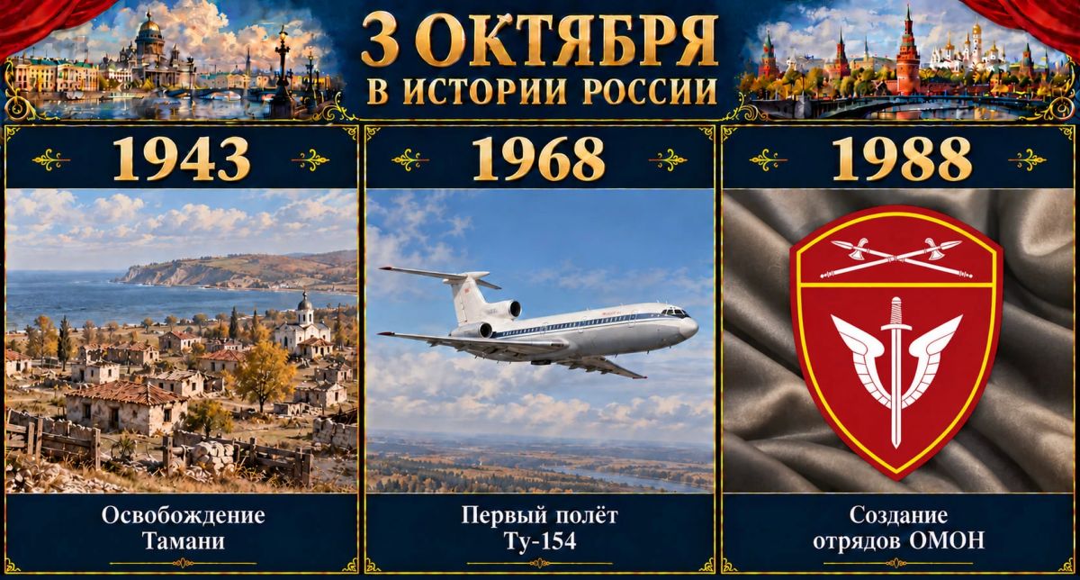 3 октября в истории России 3 октября в истории России
