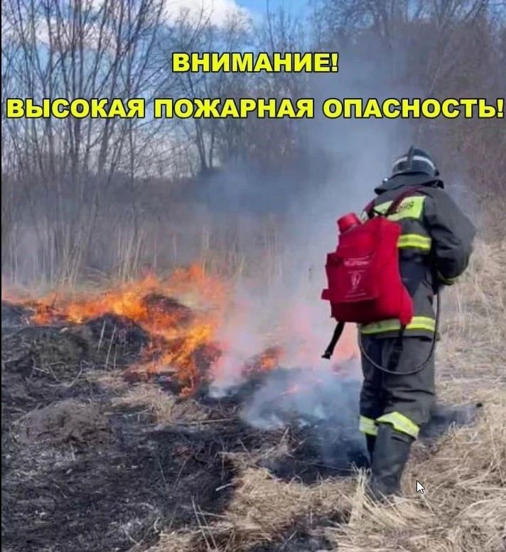 В Ульяновской области сохраняется высокая пожароопасность