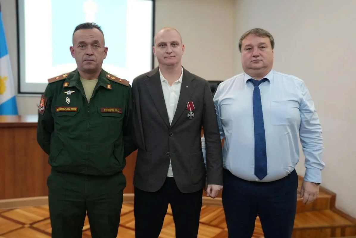 Александр Киреев, советник главы Ульяновска по вопросам специальной военной операции, удостоен ордена Мужества
