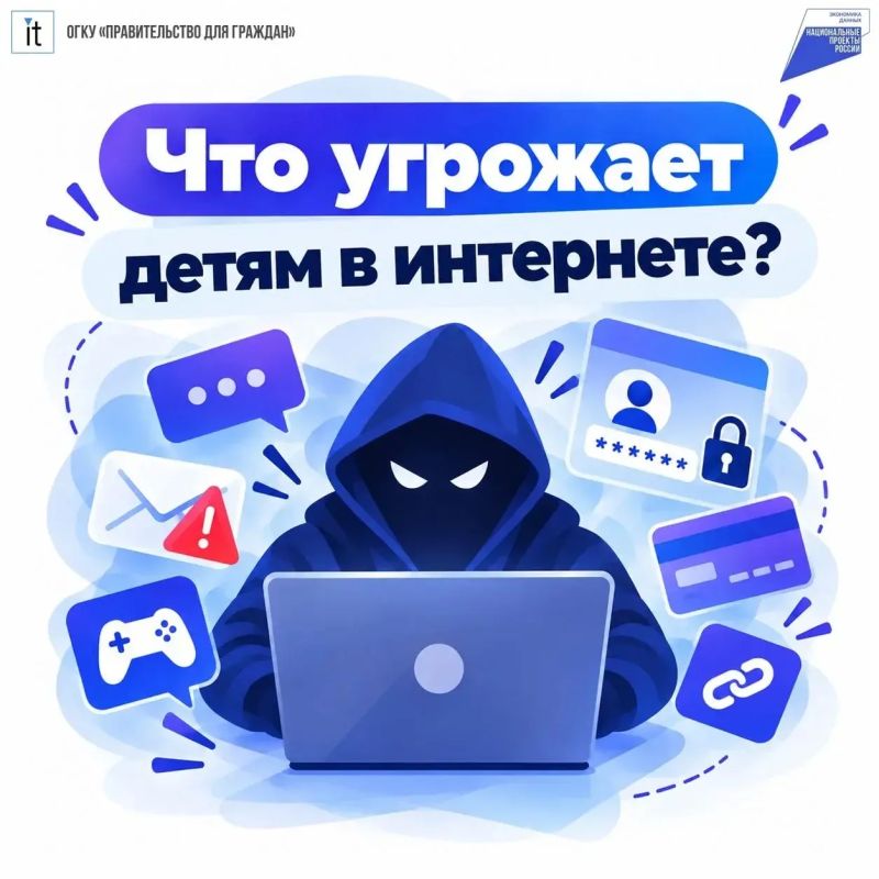 Угрозы для детей в интернете: что необходимо учитывать взрослым