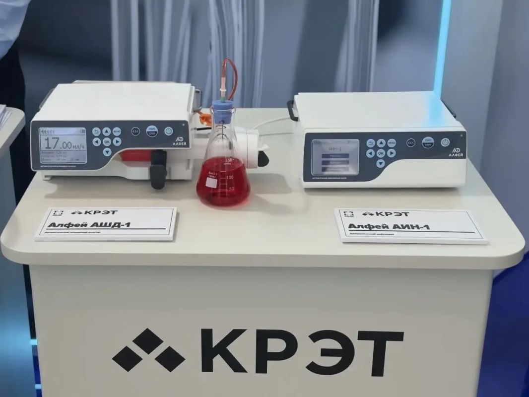 УКБП показало на «Биопроме» умную систему для точного введения лекарств в скорой помощи и санавиации