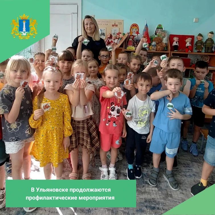 Специалисты Дирекции безопасности дорожного движения провели занятия в детском саду № 242 "Садко"