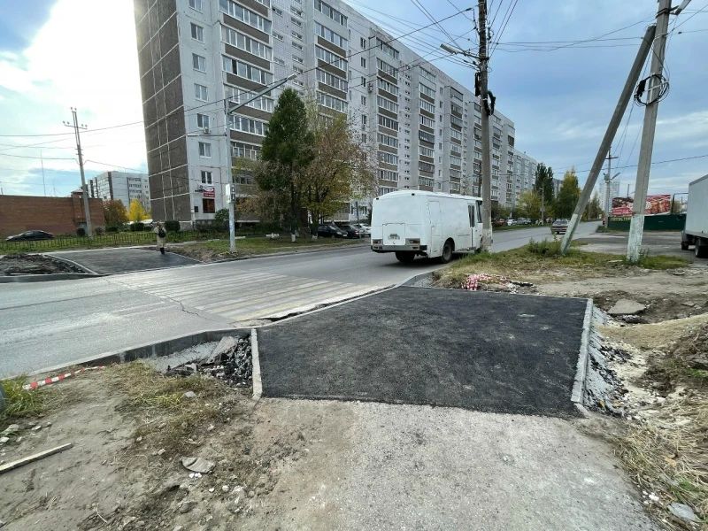 К ноябрю пешеходный переход на Репина сделают более безопасным
