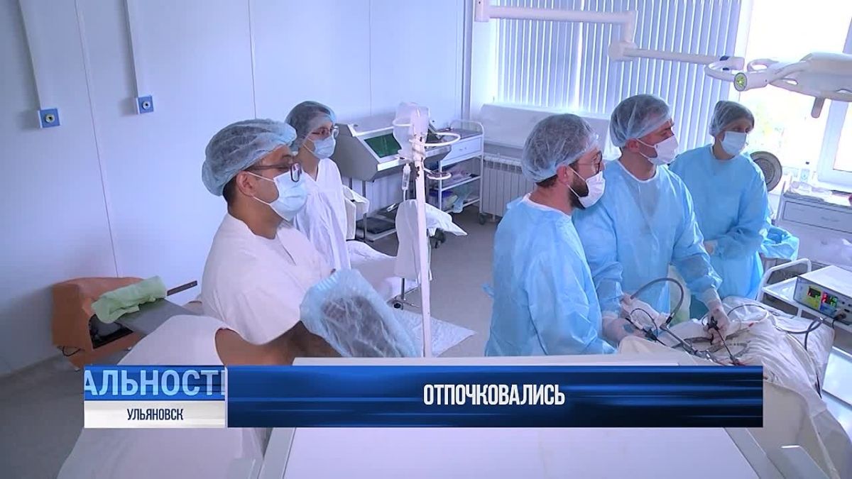 Новое оборудование для спасателей в белых халатах