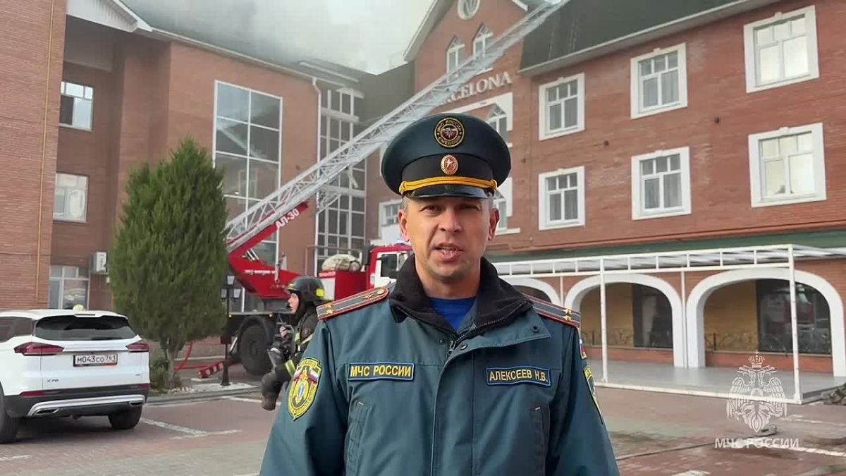 Специалисты Главного управления МЧС России по Ульяновской области официально прокомментировали ситуацию по пожару в гостинице в Ульяновске
