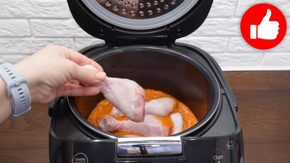 Куриные голени в соусе из перца в мультиварке: простое решение для обеда или ужина